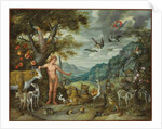 Adam Naming the Animals by Jan the Younger Brueghel
