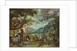 Adam Naming the Animals by Jan the Younger Brueghel