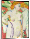 Nudes in Cinnabar, 1910 by Franz Marc