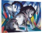 Two Horses, 1913 by Franz Marc