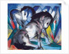 Two Horses, 1913 by Franz Marc