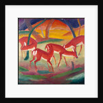 Red Deer 1, 1910 by Franz Marc