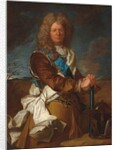 Portrait of Sebastien Le Prestre, Marquis de Vauban, Marechal de France, wearing the order of Saint Esprit by Hyacinthe Rigaud