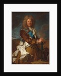 Portrait of Sebastien Le Prestre, Marquis de Vauban, Marechal de France, wearing the order of Saint Esprit by Hyacinthe Rigaud