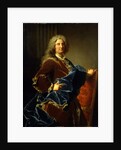 Portrait of the Marquis Jean-Octave de Villars by Hyacinthe Francois Rigaud