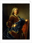 Portrait of the Marquis Jean-Octave de Villars by Hyacinthe Francois Rigaud