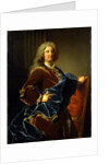 Portrait of the Marquis Jean-Octave de Villars by Hyacinthe Francois Rigaud
