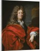 Portrait of a gentleman by Hyacinthe Francois Rigaud