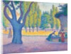 Saint-Tropez, Fontaine des Lices, 1895 by Paul Signac