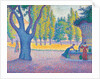 Saint-Tropez, Fontaine des Lices, 1895 by Paul Signac