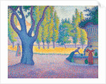 Saint-Tropez, Fontaine des Lices, 1895 by Paul Signac