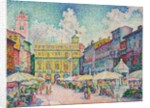 Market of Verona, 1909 by Paul Signac