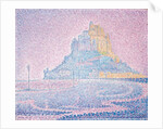Mont Saint-Michel, Fog and Sun, 1897 by Paul Signac