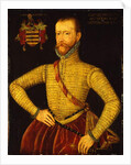 Portrait of Sir Gabriel Poyntz aged 36 by (attr. to) Master of the Countess of Warwick