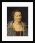 Portrait of a lady, probably Marie de Rohan-Montbazon, Duchesse de Luynes Puis de Chevreuse by Jean Leblond