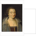 Portrait of a lady, probably Marie de Rohan-Montbazon, Duchesse de Luynes Puis de Chevreuse by Jean Leblond