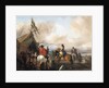A military encampment with cavaliers by Philips Wouwermans or Wouwerman
