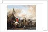 A military encampment with cavaliers by Philips Wouwermans or Wouwerman