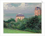 Villas at Villers-sur-Mer by Gustave Caillebotte