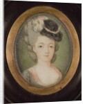 Portrait of Marie Adrienne Francoise de Noailles, Marquise de la Fayette by French School