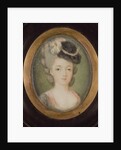 Portrait of Marie Adrienne Francoise de Noailles, Marquise de la Fayette by French School