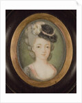 Portrait of Marie Adrienne Francoise de Noailles, Marquise de la Fayette by French School