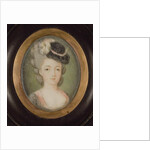 Portrait of Marie Adrienne Francoise de Noailles, Marquise de la Fayette by French School