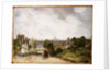 View of the City of London from Sir Richard Steele's Cottage, Hampstead, c.1832 by John Constable