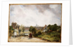 View of the City of London from Sir Richard Steele's Cottage, Hampstead, c.1832 by John Constable