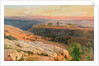 Jerusalem from the Mount of Olives, 1859 by Edward Lear