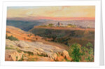 Jerusalem from the Mount of Olives, 1859 by Edward Lear