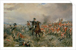 The Duke of Wellington at Waterloo by Robert Alexander Hillingford