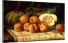 Melons, Peaches and Pineapple by Levi Wells Prentice