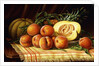 Melons, Peaches and Pineapple by Levi Wells Prentice