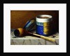 Tobacco and Pipe, 1877 by William Michael Harnett