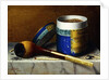 Tobacco and Pipe, 1877 by William Michael Harnett