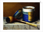 Tobacco and Pipe, 1877 by William Michael Harnett