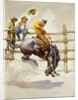 The Bucking Bronco by Newell Convers Wyeth