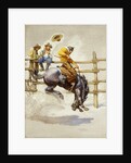 The Bucking Bronco by Newell Convers Wyeth