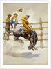 The Bucking Bronco by Newell Convers Wyeth