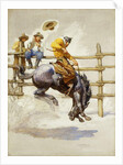 The Bucking Bronco by Newell Convers Wyeth