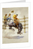 The Bucking Bronco by Newell Convers Wyeth