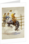The Bucking Bronco by Newell Convers Wyeth