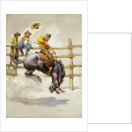 The Bucking Bronco by Newell Convers Wyeth