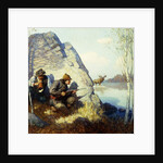 The Moose Call by Newell Convers Wyeth