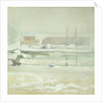 River Scene at Cos Cob, by John Henry Twachtman