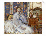 Woman Seated in an Armchair, by Frederick Carl Frieseke