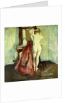 Nude Before Mirror by Charles Webster Hawthorne