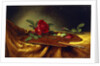 Roses on a Palette, 1880's by Martin Johnson Heade