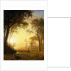 Light in the Forest by Albert Bierstadt